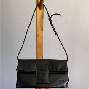 Blaque Shoulder Handbag in Cow Leather